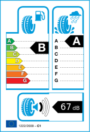 Dunlop Sport Bluresponse 205/60 R16 92V Sommer – EU-Reifenlabel