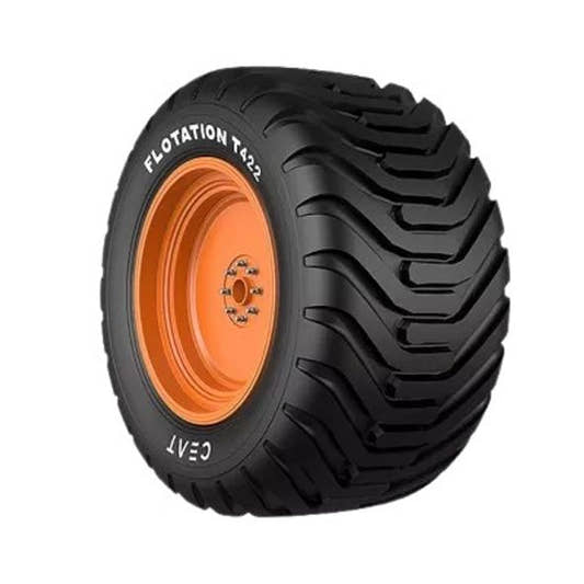 Ceat Komplettrad 600/50-22.5 161B FLOTATION T422 auf Stahlfelge 20.00 x 22.5 8/275/221 ET-50 B2 Silber