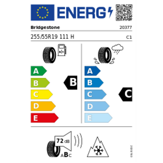 Bridgestone Dueler A/T 002 XL 3PMSF 255/55 R19 111H Ganzjahr – Bild 2