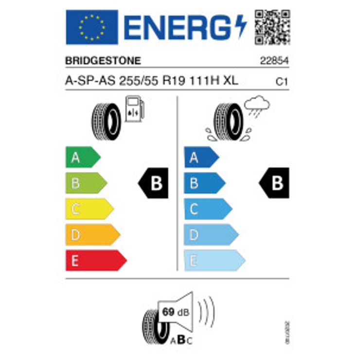 Bridgestone Alenza Sport A/S 255/55 R19 111H Sommer – Bild 2