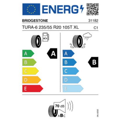 Bridgestone Turanza 6 235/55 R20 105T Sommer – Bild 2