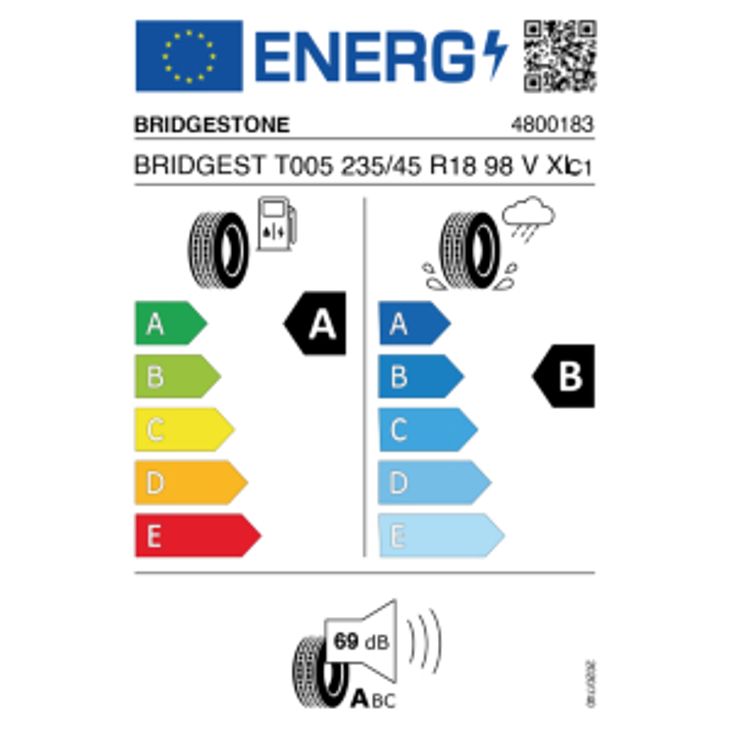 Bridgestone Turanza T005 235/45 R18 98V Sommer – Bild 2