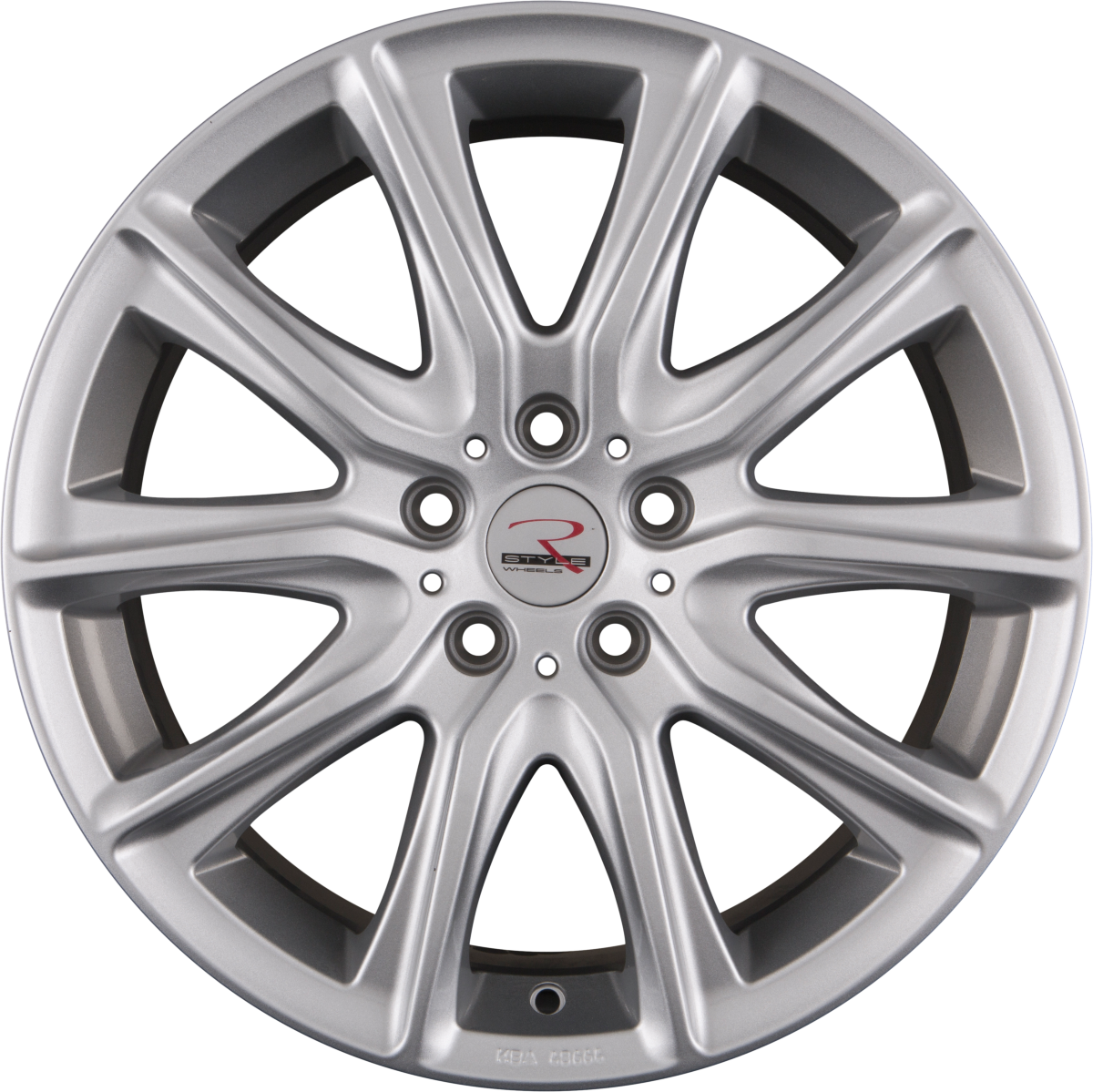R Style SR13 Silver Alufelge 8.5x18 Zoll ET35 LK 5x112 ML66.6