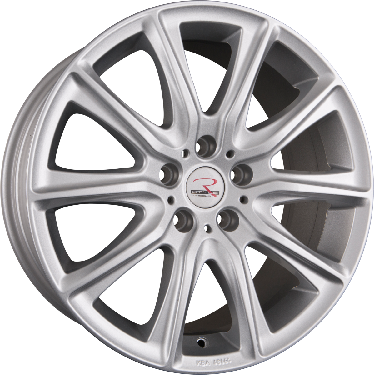 R Style SR13 Silver Alufelge 8.5x18 Zoll ET35 LK 5x112 ML66.6 – Bild 2