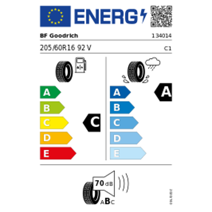 BF Goodrich Advantage DT1 205/60 R16 92V Sommer – Bild 2