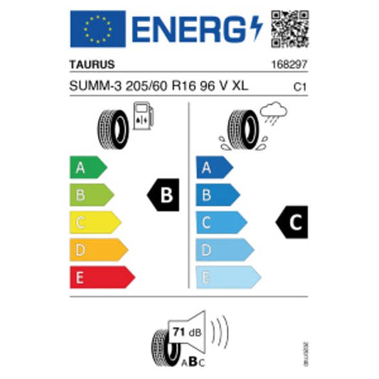 Taurus Summer 3 205/60 R16 96V Sommer – Bild 2