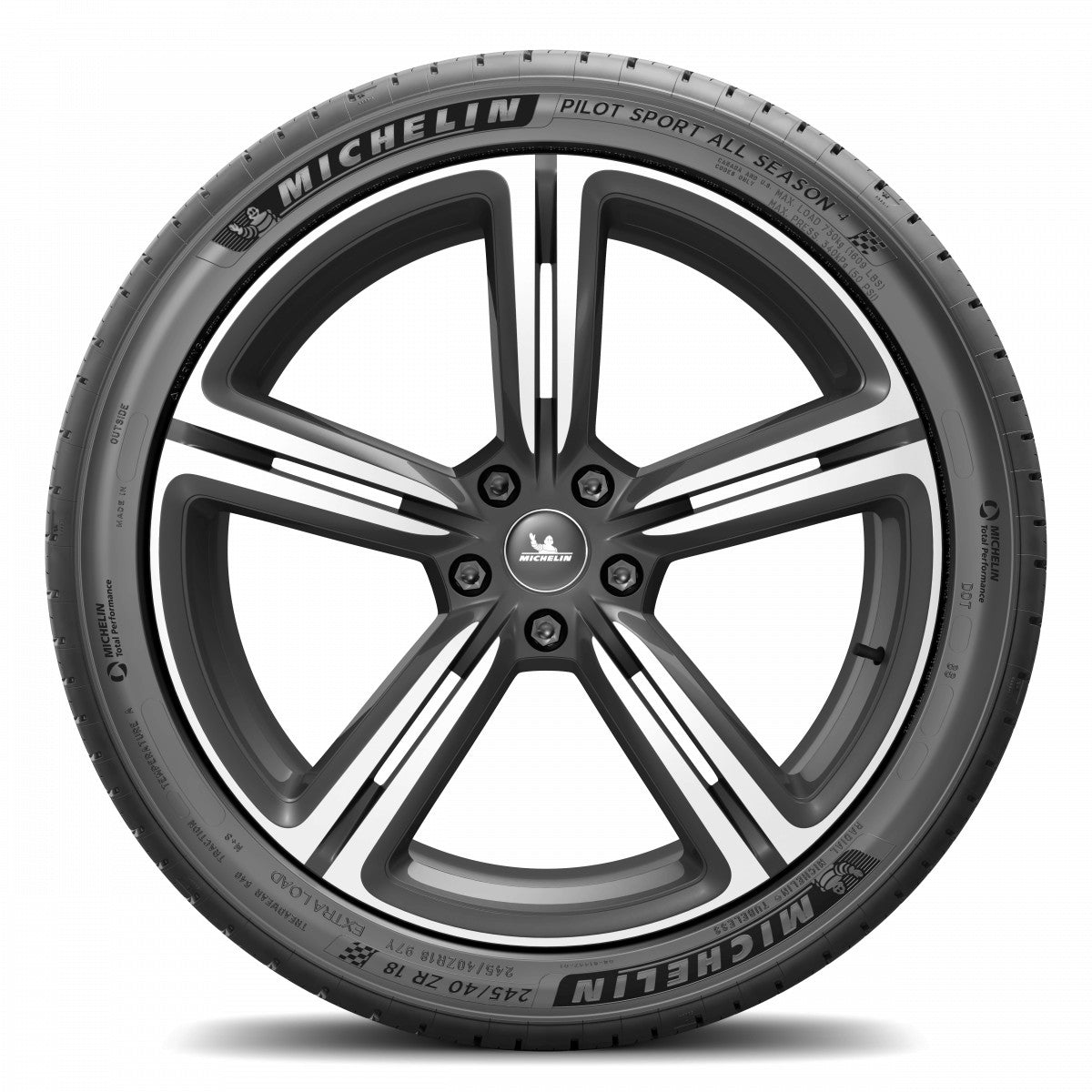 Michelin Pilot Sport A/S 4 XL 285/40 R23 111Y Sommer – Bild 3
