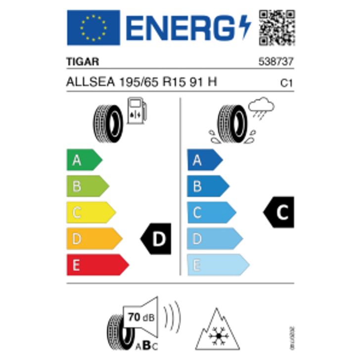 Tigar Allseason 195/65 R15 91H Ganzjahr – Bild 2