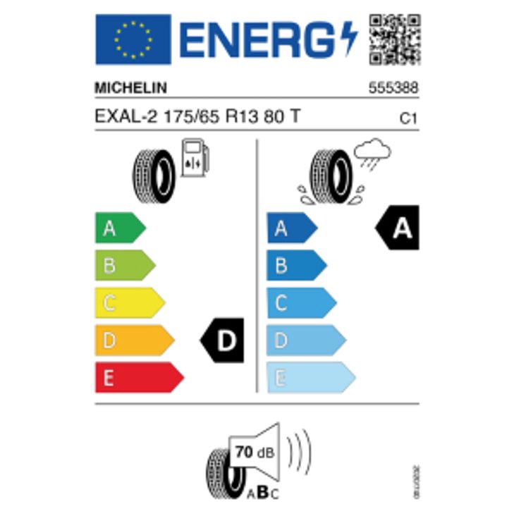 Michelin Pilot Exalto PE2 175/65 R13 80T Sommer – Bild 2