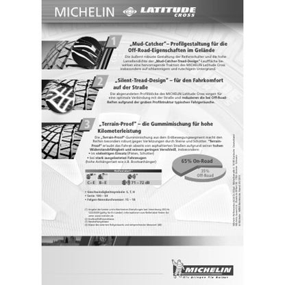 Michelin Latitude Cross 245/70 R16 111H Sommer – Bild 4