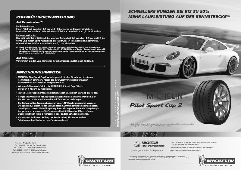 Michelin Pilot Sport CUP 2 XL 265/35 R19 98Y Sommer – Bild 3