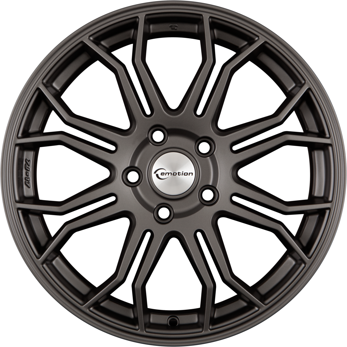 Emotion Wheels Corse Gun metal Alufelge 7.5x18 Zoll ET45 LK 5x114.3 ML72.6