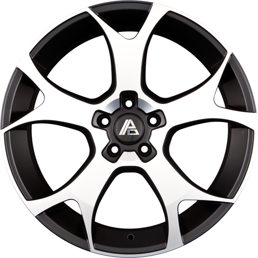 Drewske GHOST.5 Diamond-Black Matt Alufelge 9x22 Zoll ET30 LK 5x120 ML74.1
