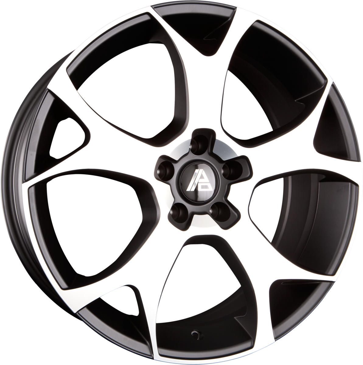Drewske GHOST.5 Diamond-Black Matt Alufelge 9x22 Zoll ET30 LK 5x120 ML74.1 – Bild 2