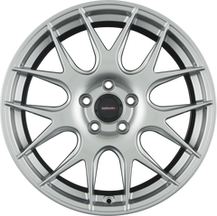Team Dynamics Pro-Y Hyper Silver Alufelge 8x18 Zoll ET45 LK 5x114.3 ML73.1