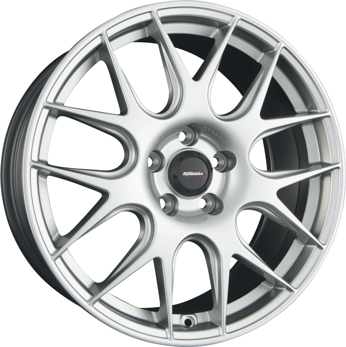 Team Dynamics Pro-Y Hyper Silver Alufelge 8x18 Zoll ET45 LK 5x114.3 ML73.1 – Bild 2