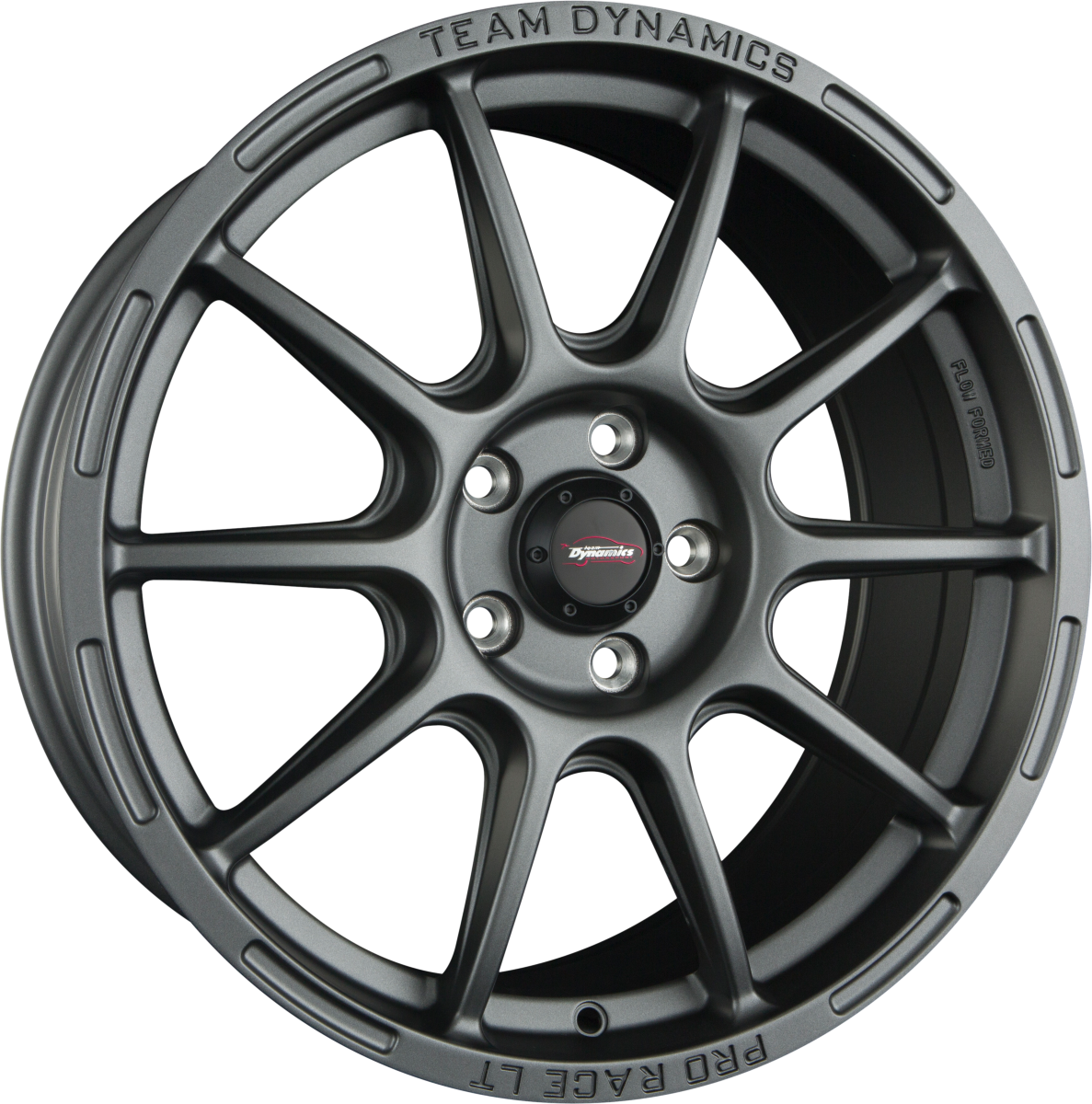 Team Dynamics Pro Race LT Matt Graphit Alufelge 8x15 Zoll ET25 LK 4x100 ML57.1 – Bild 2