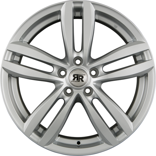 Racer Target Silver Alufelge 6.5x16 Zoll ET47 LK 5x114.3 ML66.1