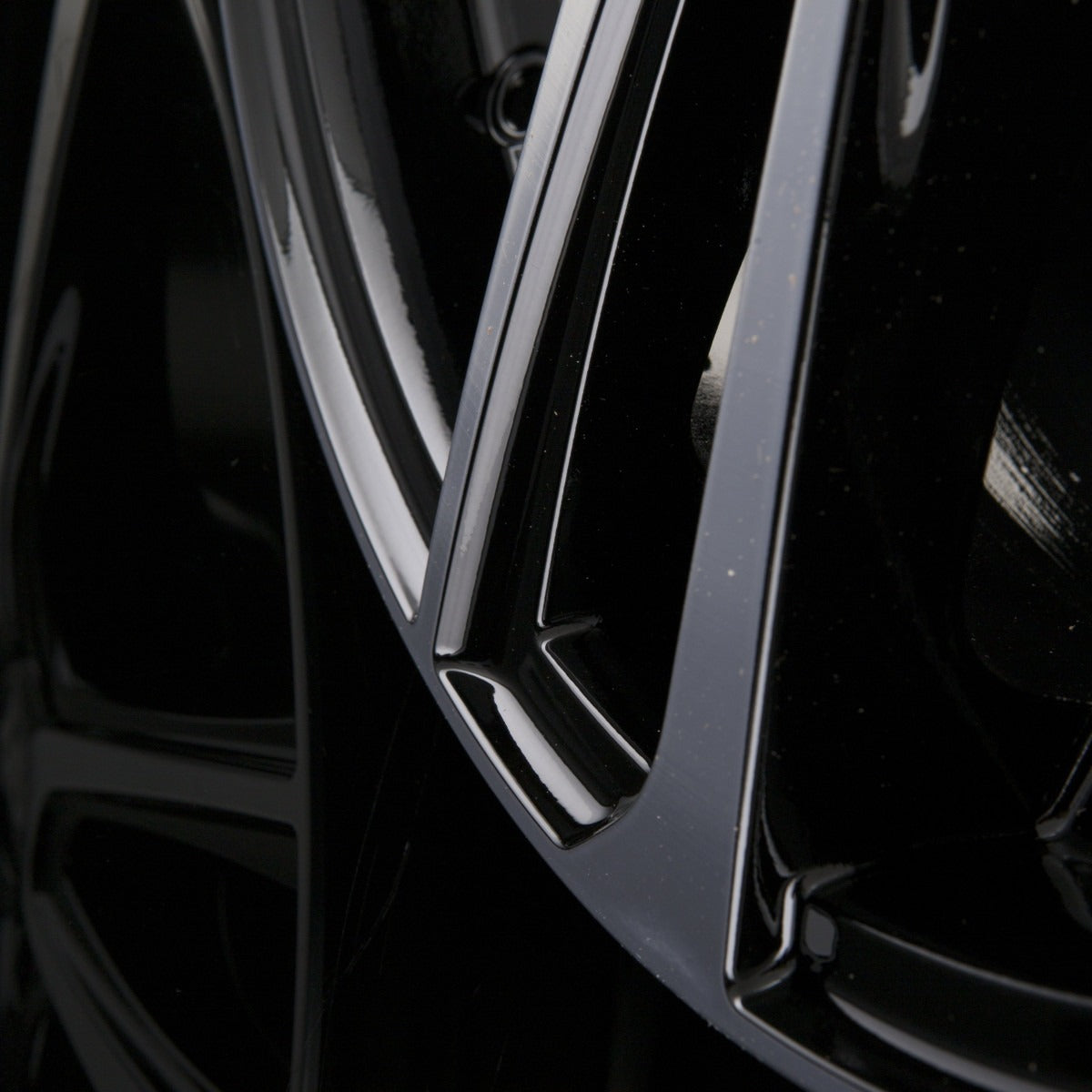 Racer Wave Gloss Black Machined Face Alufelge 7x17 Zoll ET42 LK 5x105 ML56.6 – Bild 5