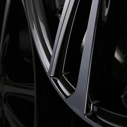Racer Wave Gloss Black Machined Face Alufelge 7x17 Zoll ET42 LK 5x105 ML56.6 – Bild 5