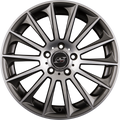 Infiny Stuttgart Gris Face Polie - Gun Metal Machined Face Alufelge 8.5x19 Zoll ET45 LK 5x112 ML66.6