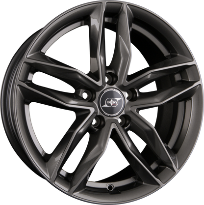Infiny Wolfburg Full Gun Alufelge 7.5x17 Zoll ET45 LK 5x112 ML66.6 – Bild 2