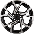 Infiny Essen Bright Black Machined Face Alufelge 8x19 Zoll ET50 LK 5x112 ML57.1
