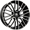 Infiny Zuffen Noir Brillant Face Polie - Bright Black Machined Alufelge 10x20 Zoll ET57 LK 5x130 ML71.6