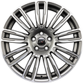 Infiny Coventry Gris Face Polie - Gun Metal Machined Face Alufelge 9x20 Zoll ET45 LK 5x120 ML72.6