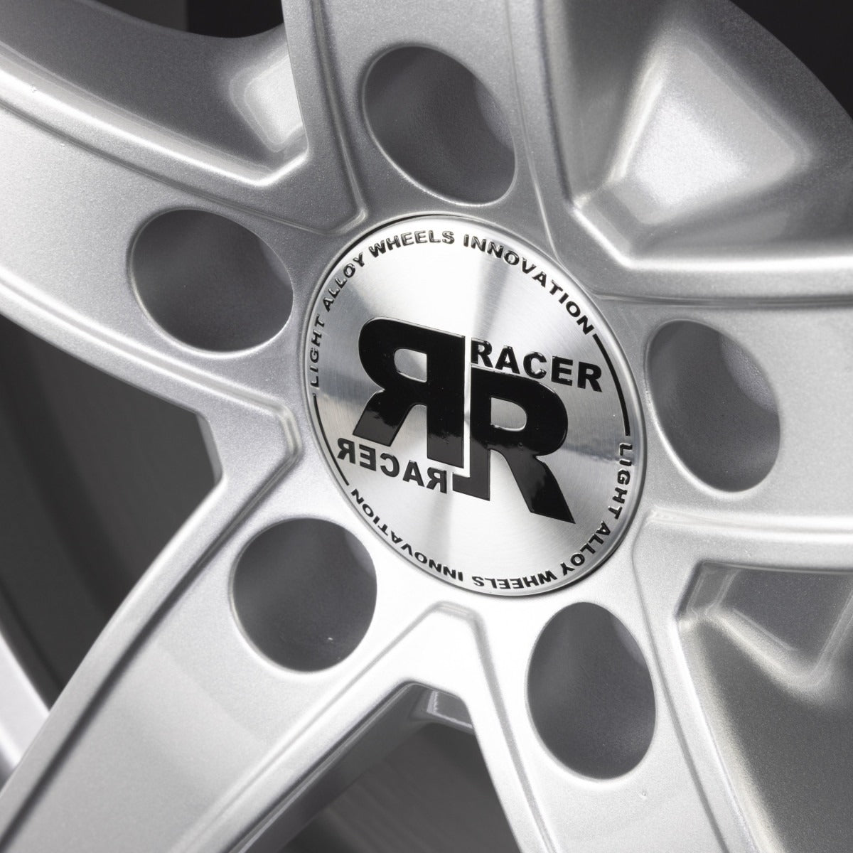 Racer Artic Evo Argent - Silver Alufelge 7x17 Zoll ET38 LK 4x108 ML63.4 – Bild 3