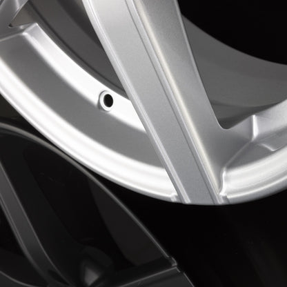 Racer Artic Evo Argent - Silver Alufelge 7x17 Zoll ET38 LK 4x108 ML63.4 – Bild 4