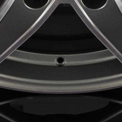 Racer Artic Evo Gris Face Polie - Gun Machined Face Alufelge 7x17 Zoll ET42 LK 5x112 ML66.6 – Bild 5