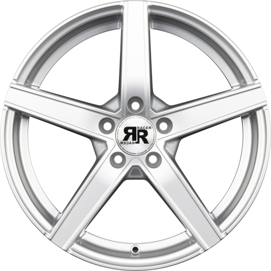 Racer Artic Evo Argent - Silver Alufelge 7x17 Zoll ET38 LK 4x108 ML365.1