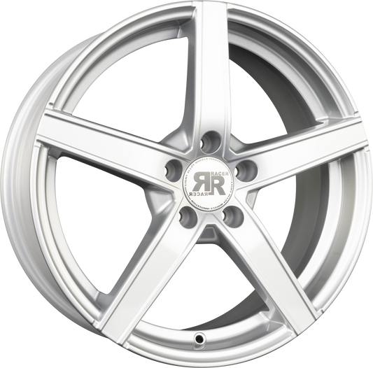 Racer Artic Evo Argent - Silver Alufelge 7x17 Zoll ET38 LK 4x108 ML365.1 – Bild 2