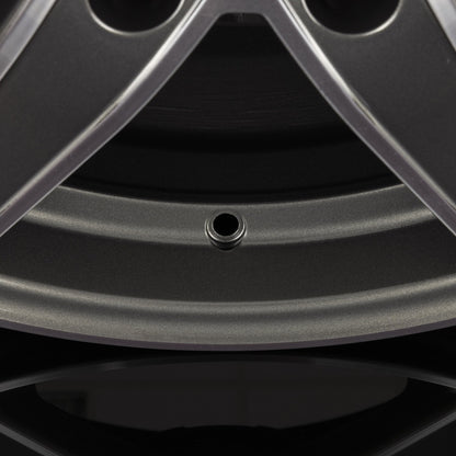 Racer Artic Evo Gris Face Polie - Gun Machined Face Alufelge 7x17 Zoll ET25 LK 4x108 ML65.1 – Bild 5