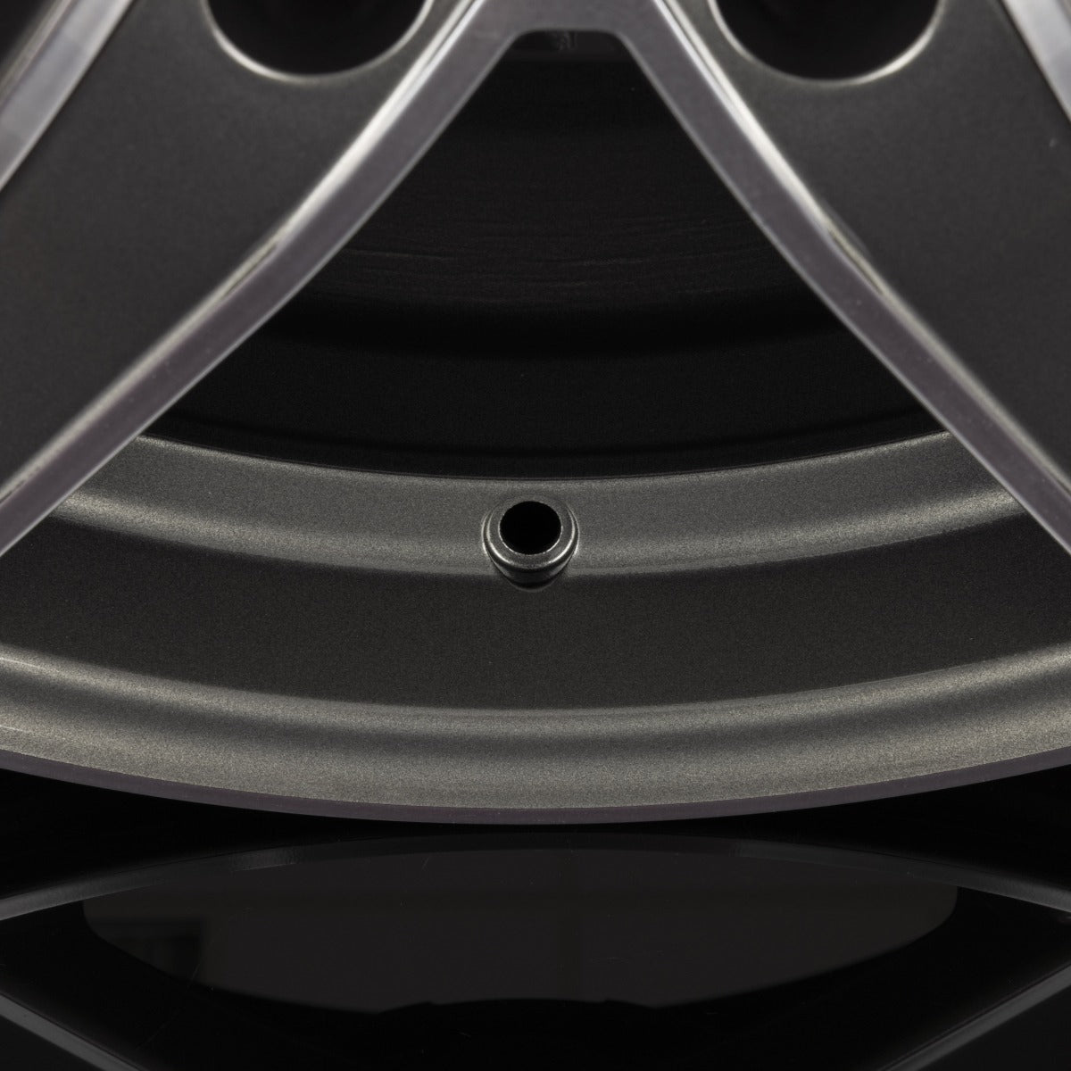 Racer Artic Evo Gris Face Polie - Gun Machined Face Alufelge 7x17 Zoll ET42 LK 5x108 ML67.1 – Bild 5