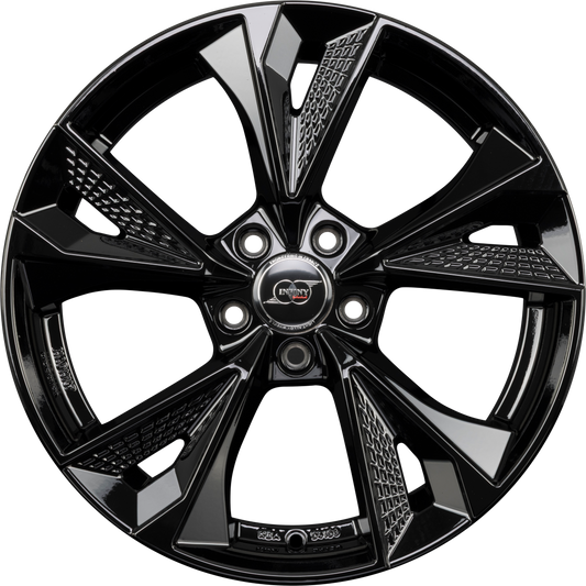 Infiny Ringen Noir Brillant - Bright Black Alufelge 8x18 Zoll ET31 LK 5x112 ML66.6