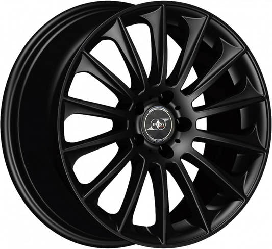 Infiny Stuttgart Noir Brillant - Bright Black Alufelge 8.5x19 Zoll ET32 LK 5x112 ML66.6