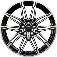 Infiny Welt Light Noir Brillant Face Polie - Bright Black Machined Alufelge 9x19 Zoll ET40 LK 5x112 ML66.6