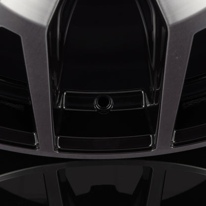Racer Element Noir Brillant Face Polie - Bright Black Machined Alufelge 8x19 Zoll ET45 LK 5x108 ML65.1 – Bild 4