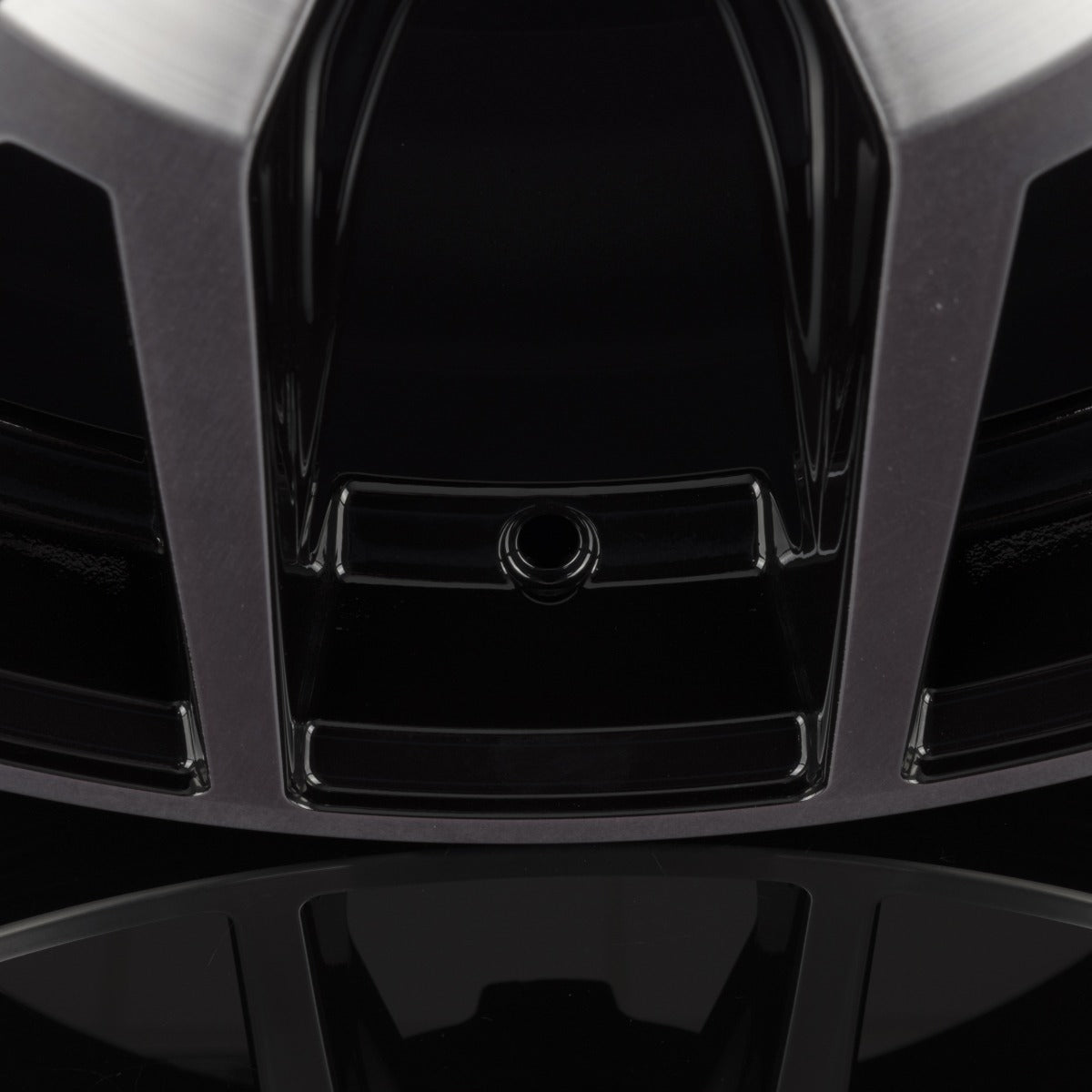 Racer Element Noir Brillant Face Polie - Bright Black Machined Alufelge 8x19 Zoll ET26 LK 5x112 ML66.6 – Bild 4