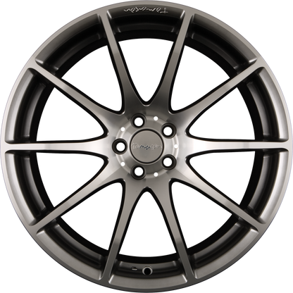 Tomason TN1 Hyperblack Polished Alufelge 8.5x18 Zoll ET45 LK 5x114.3 ML72.6
