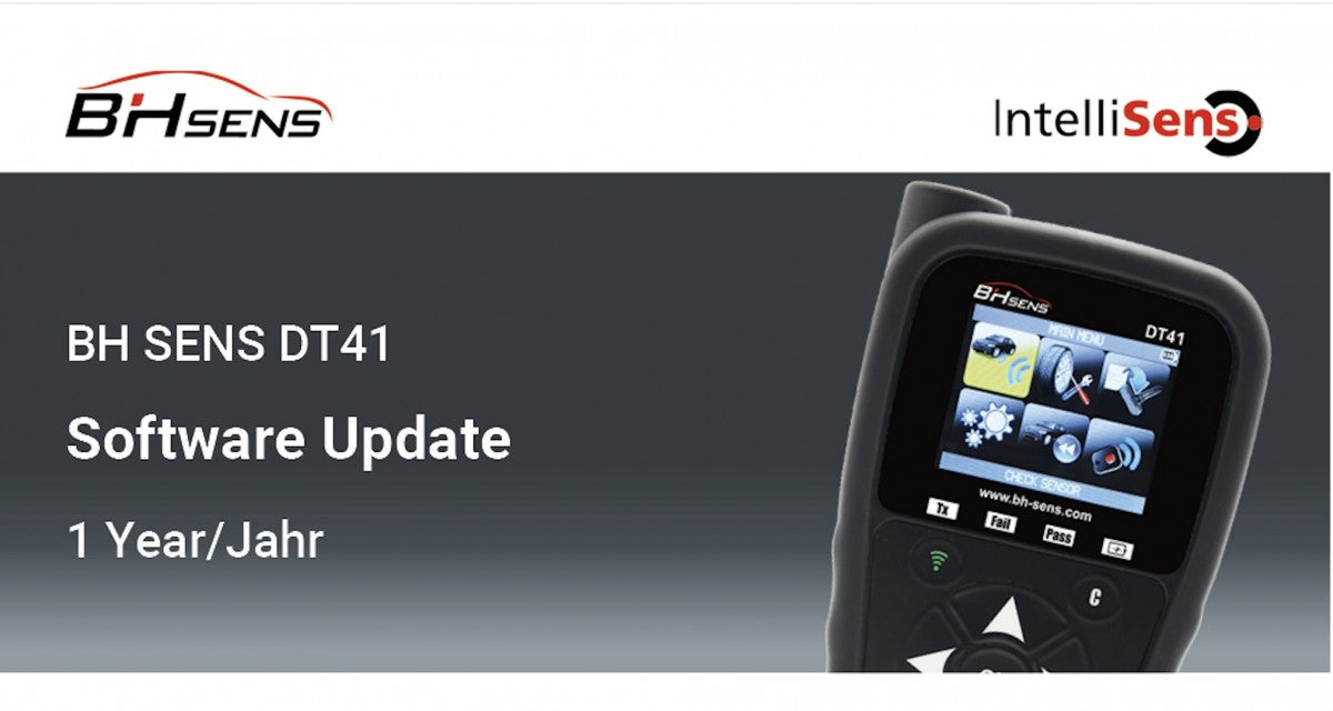 BH SENS / HUF DT41 Software Update - Code (1 Jahr)