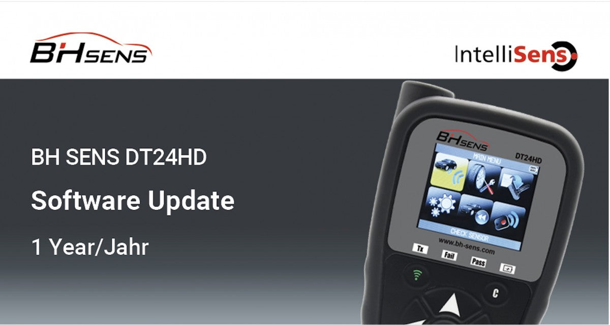 BH SENS / HUF DT24HD Software Update - Code (1 Jahr)