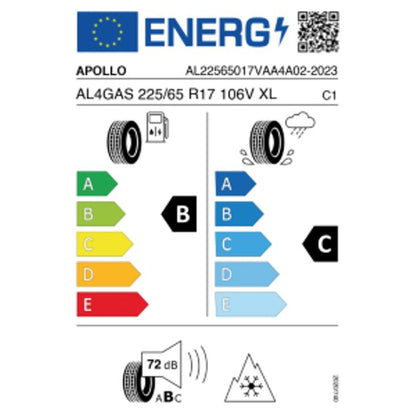 Apollo Alnac 4G All Season 225/65 R17 106V Ganzjahr DOT 2023 – Bild 2