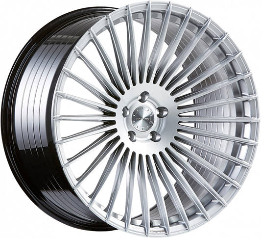 Corspeed Atmos silver Alufelge 10.5x22 Zoll ET35 LK 5x112 ML73.1