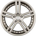 Team Dynamics LE Mans Dusk Silver Alufelge 8.5x18 Zoll ET35 LK 5x112 ML73.1