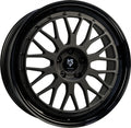 Mbdesign LV1 schwarz stumpfmatt/schwarz glänzend Alufelge 7x17 Zoll ET35 LK 4x100 ML67.1