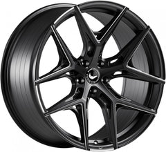 Barracuda Razzer mattblack PureSports gefräst Alufelge 10.5x21 Zoll ET15 LK 5x112 ML73.1