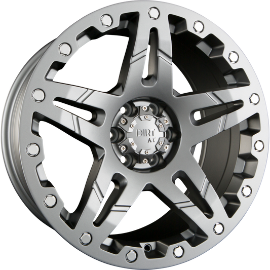 Dirt A.T. D66 Matte Gunmetal Alufelge 9x20 Zoll ET25 LK 6x139.7 ML106.1 – Bild 2